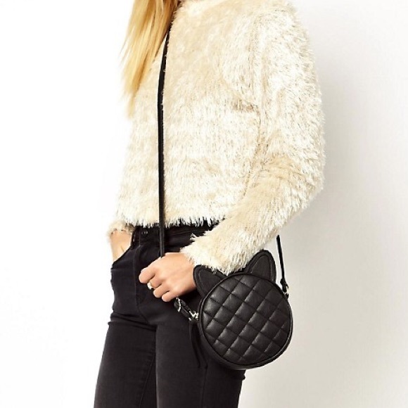 ASOS cross body cat purse