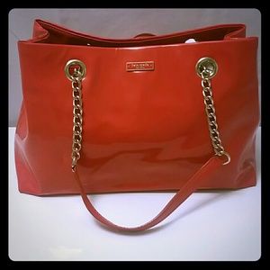 Kate Spade Patent Leather Tote Bag