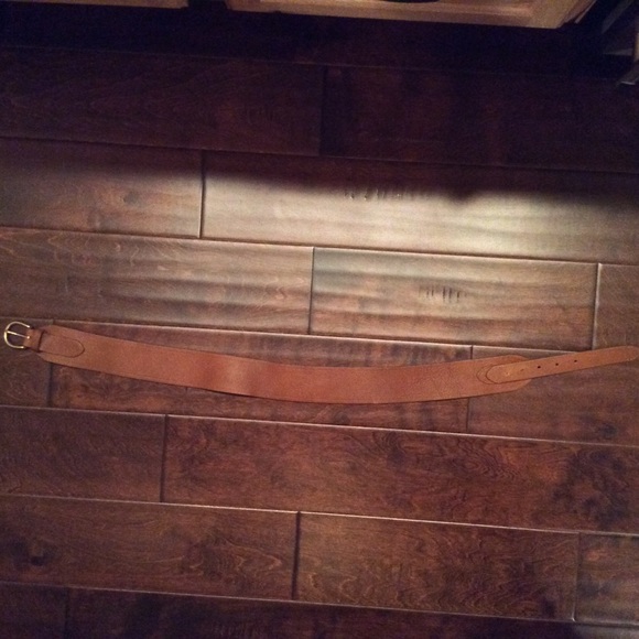 J. Crew double width leather belt