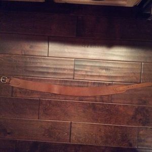 J. Crew double width leather belt