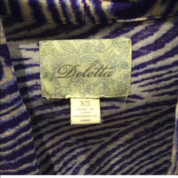 Anthro fun print top - Picture 3 of 4