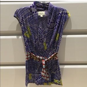 Anthro fun print top
