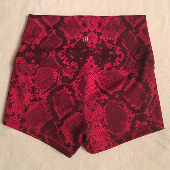 Lululemon short shorts size 4.