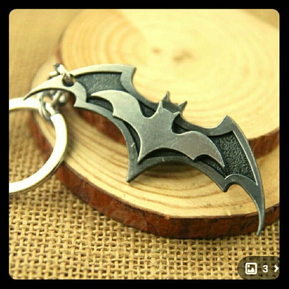 Batman metal key chain