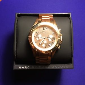 Rose Gold Marc Jacob watch