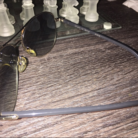 Louis Vuitton aviator monogram sunglasses