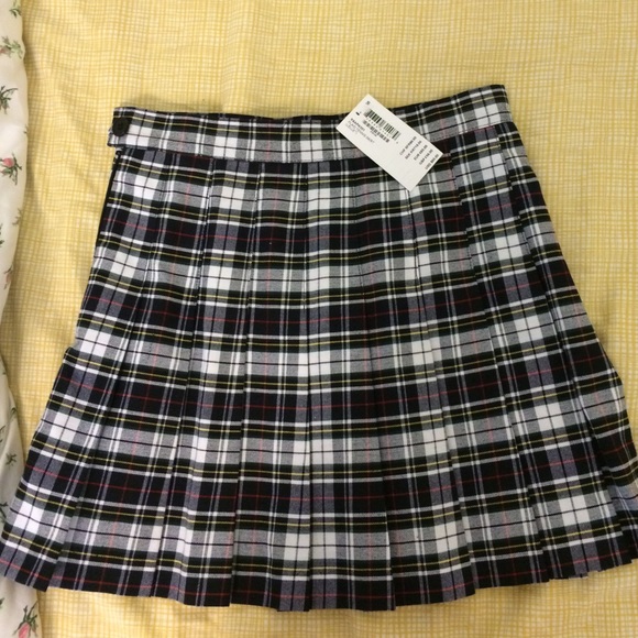 American Apparel Plaid Tennis Skirt