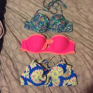 Aerie swim tops! 34a