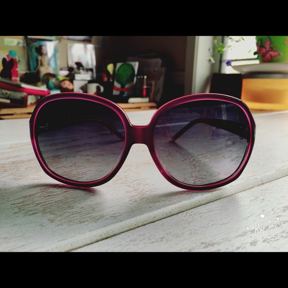 Fendi purple sunglasses