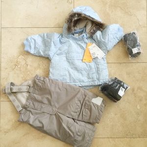 H&M baby snow outfit
