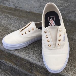 vans | studded slip ons