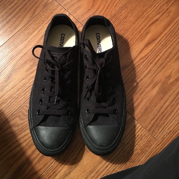 All black Converse