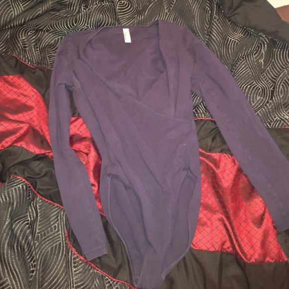 American apparel body suit top 💙