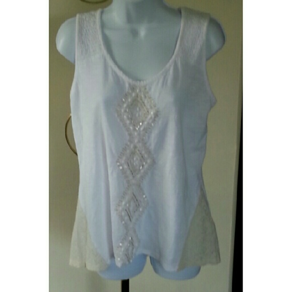 Style & Co. Tops - **FLASH**NWOT- Style & Co  White Knit Tunic