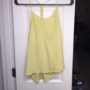 Light yellow tank top