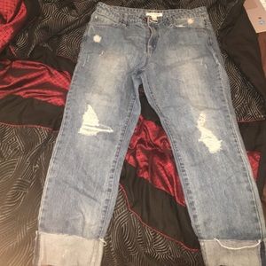 Boyfriend jeans F21 💗💓