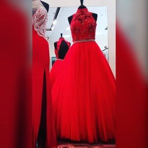 Red Ballgown Prom Dress ❤️