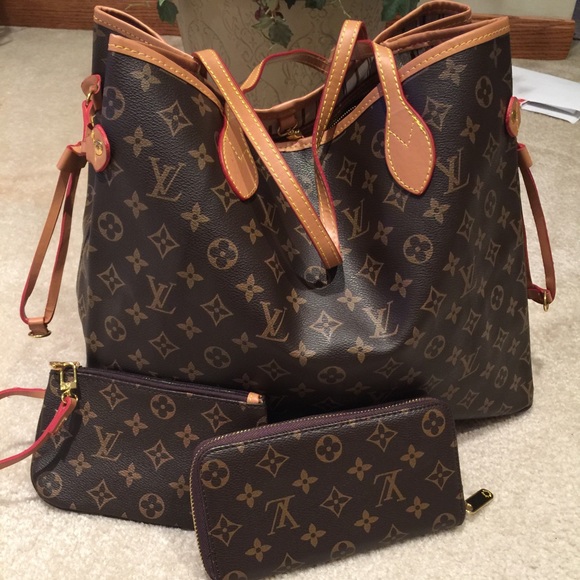 3 piece bundle handbag set