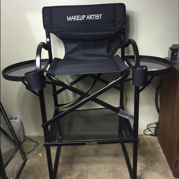 Portable Folding Beech Wooden Makeup Artist Chair Folding Chairs