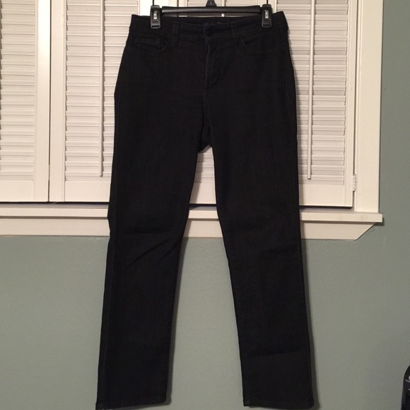 NYDJ black denim jeans