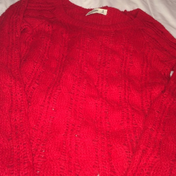 Red Comfy Sweater - Picture 2 of 3