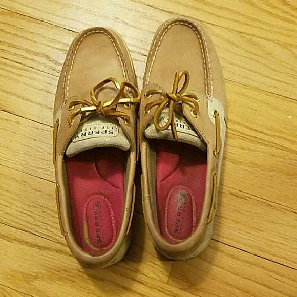 Sperry Top-sider, worn once or twice.