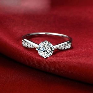 zirconia diamond ring