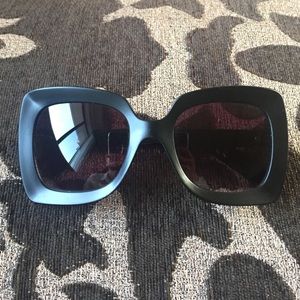 Black Thick Frame Sunglasses