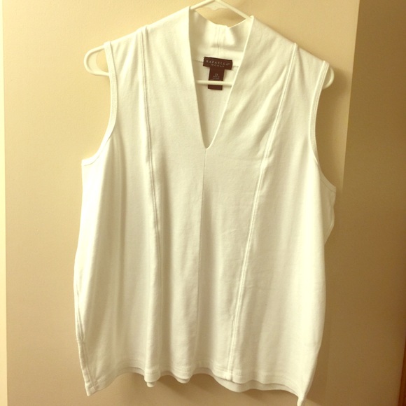 white cotton top 2x