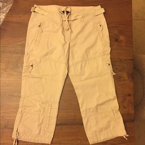 Khaki Capri by The Limited