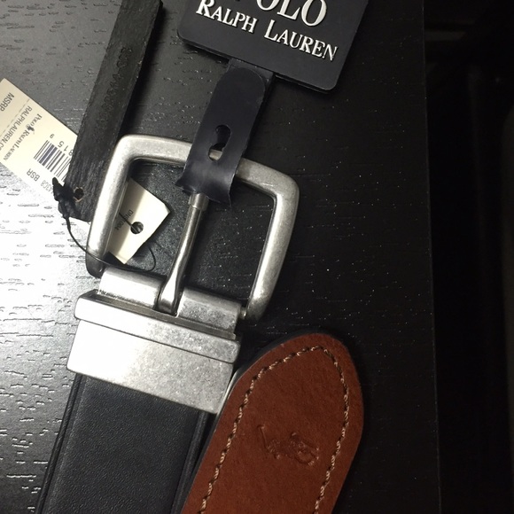 (SOLD) Men's Polo Ralph Lauren Reversible Belt - Picture 1 of 4