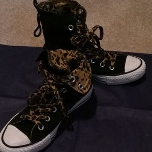 Converse All Star Cheetah High Tops