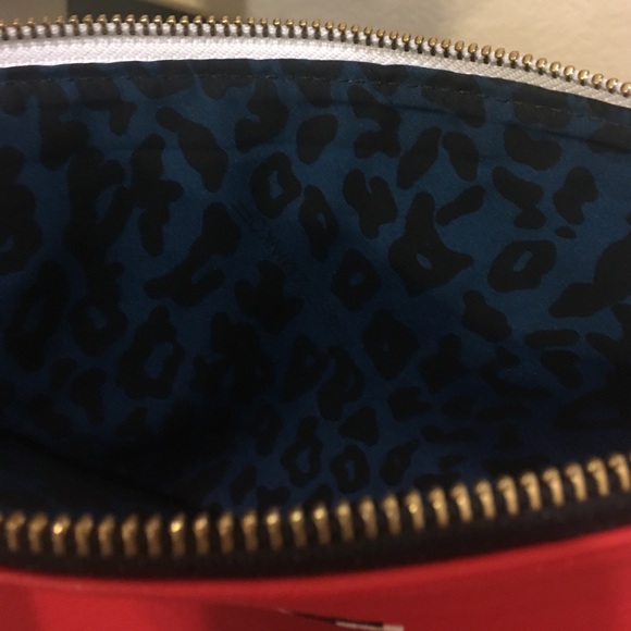 Rebecca Minkoff "T" Jody Pouch in Scarlet - Picture 2 of 4
