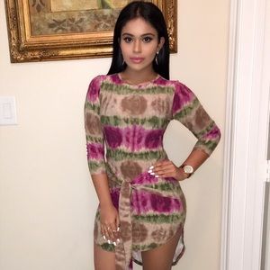 Tie dye dress