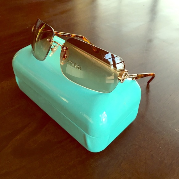 Tiffany Keys Rimless Sunglasses