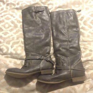 Gray Boots