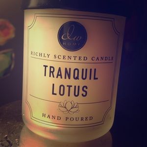 DW tranquil lotus candle.