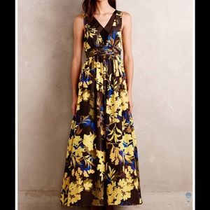 ANTHROPOLOGIE MOULINETTE SOEURS Vendela Maxi Dress