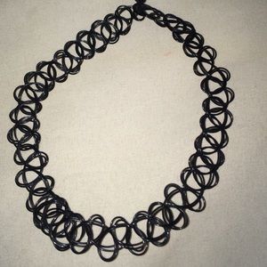 Black choker