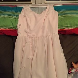 Size 4 light pink dress