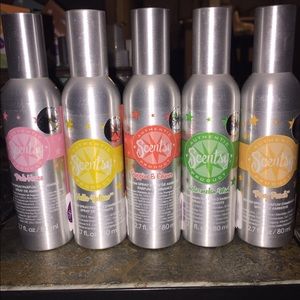 5 Scentsy Room Sprays NEW
