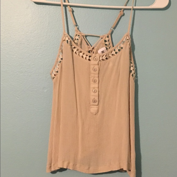 Tan tank.
