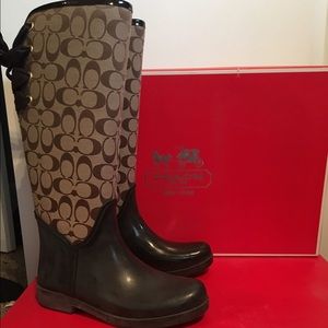 Coach Rain Boots