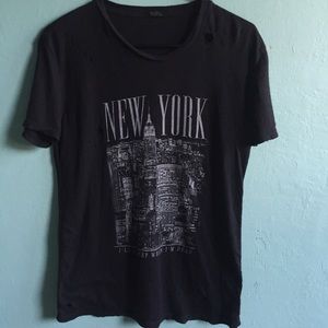 John Galt/BM New York Distressed Shirt