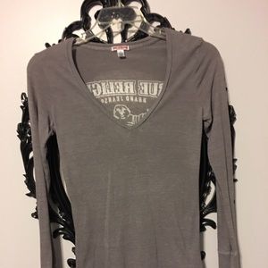 True Religion grey long sleeve