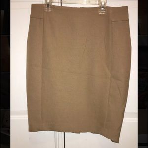 Loft tanish/brown skirt- Size 6