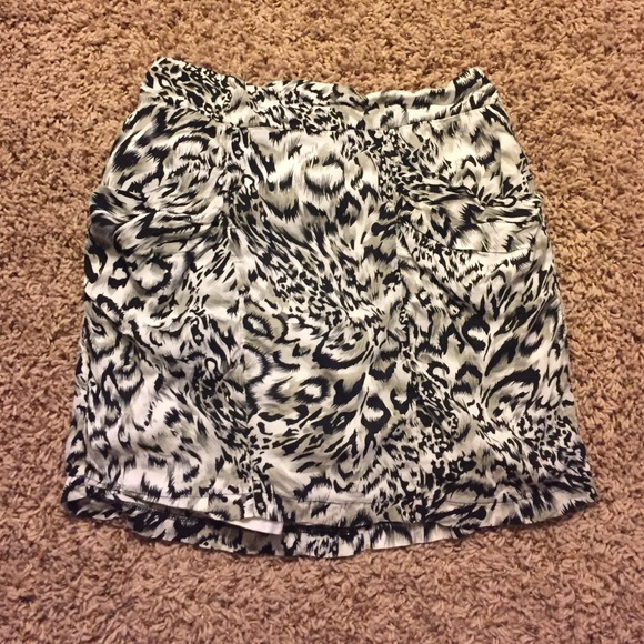 Animal Print Skirt