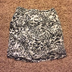 Animal Print Skirt