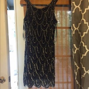 Scallop sequin dress/great gatsby theme