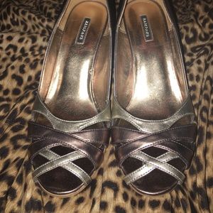 Rampage gold/bronze shoes